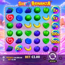 Spinaro - Machine à sous Sweet Bonanza - Jeu de casino en ligne