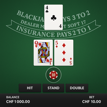 Spinaro - Blackjack - Jeu de table de casino en ligne